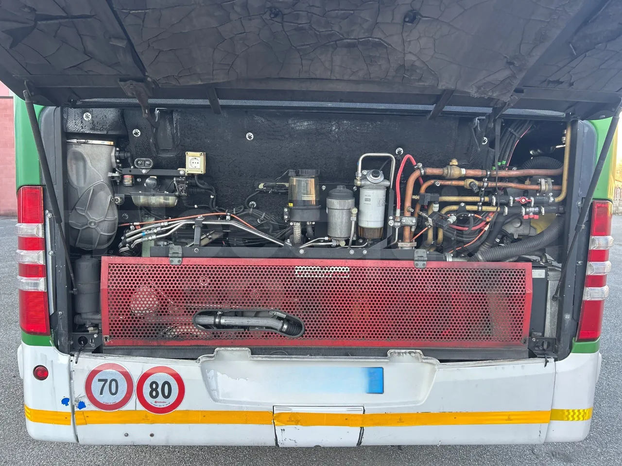 Mercedes-Benz O 530 G- 3P - Euro5 - 260kW - 17.940mt - rear hatch open