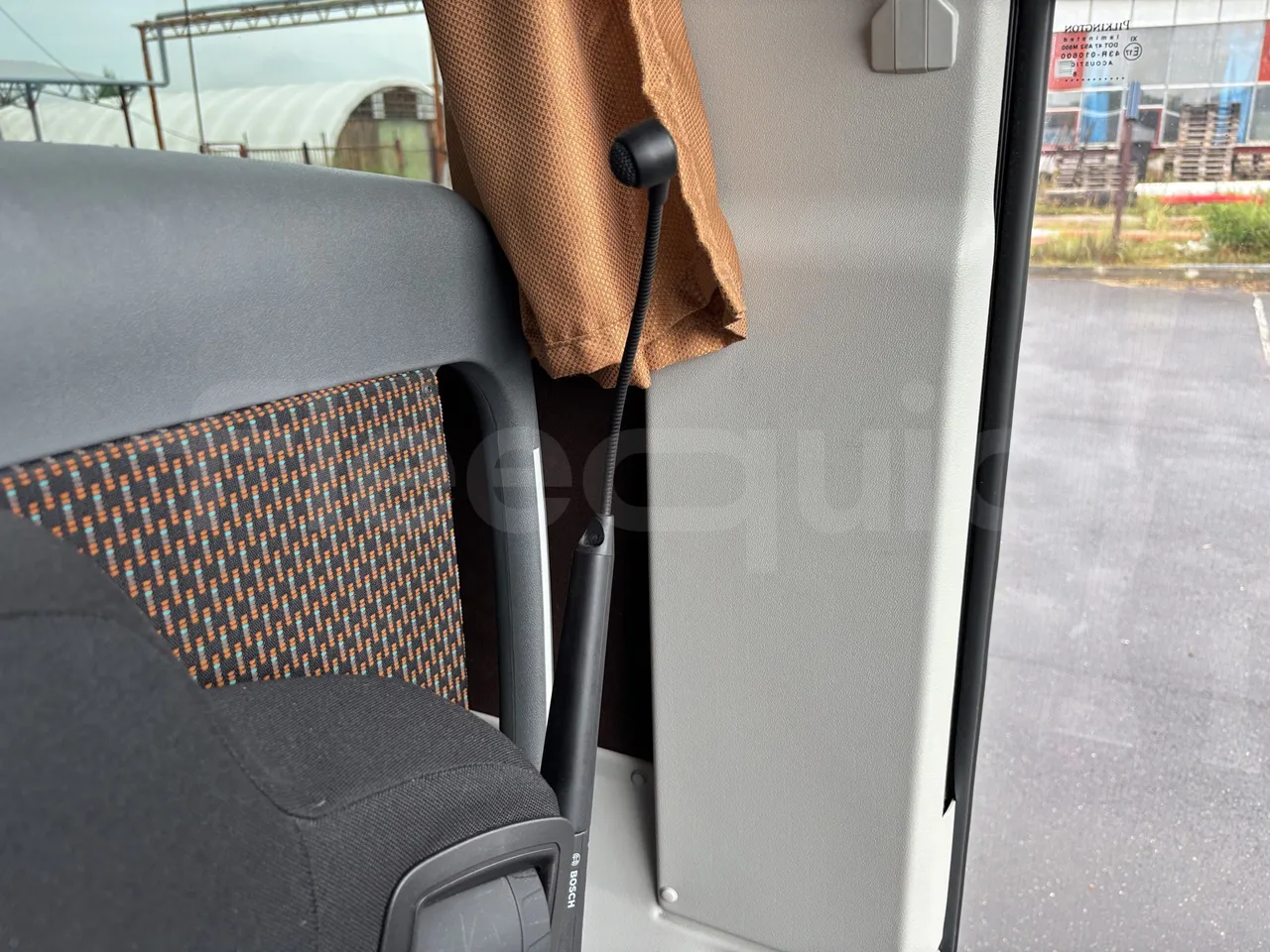 Setra S517 - Driver Microphone