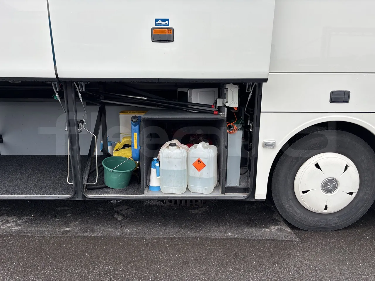 Setra S517 - Driver's Bunk