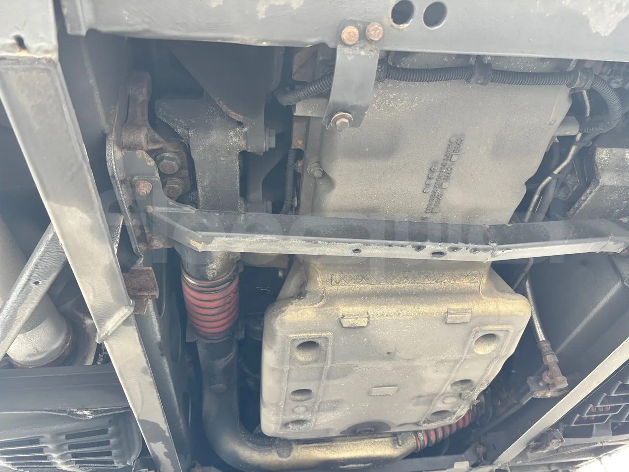 Setra S517 - Engine Without Protection