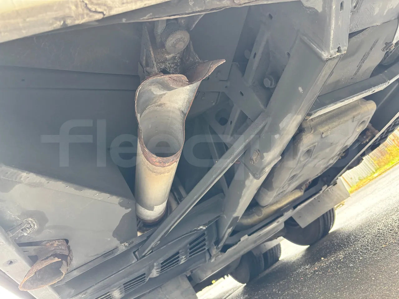 Setra S517 - Exhaust