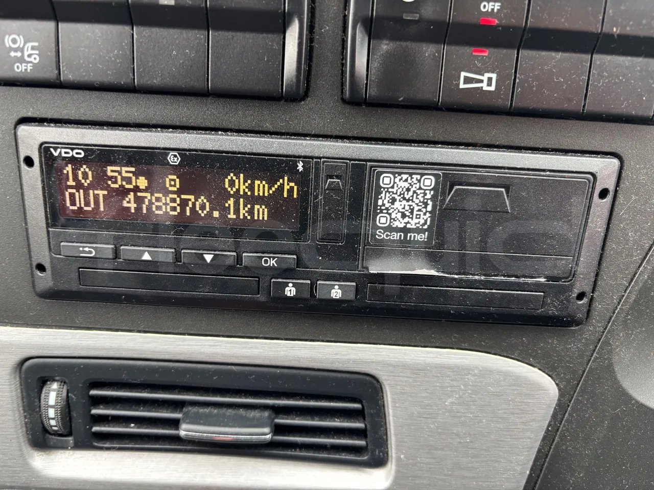 Setra S517 - Tachograph