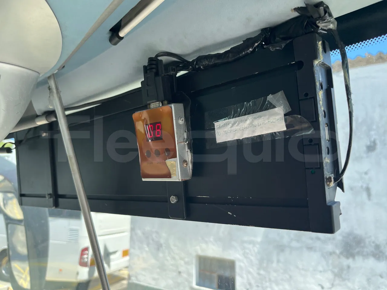 Irizar Scania - command unit indicators