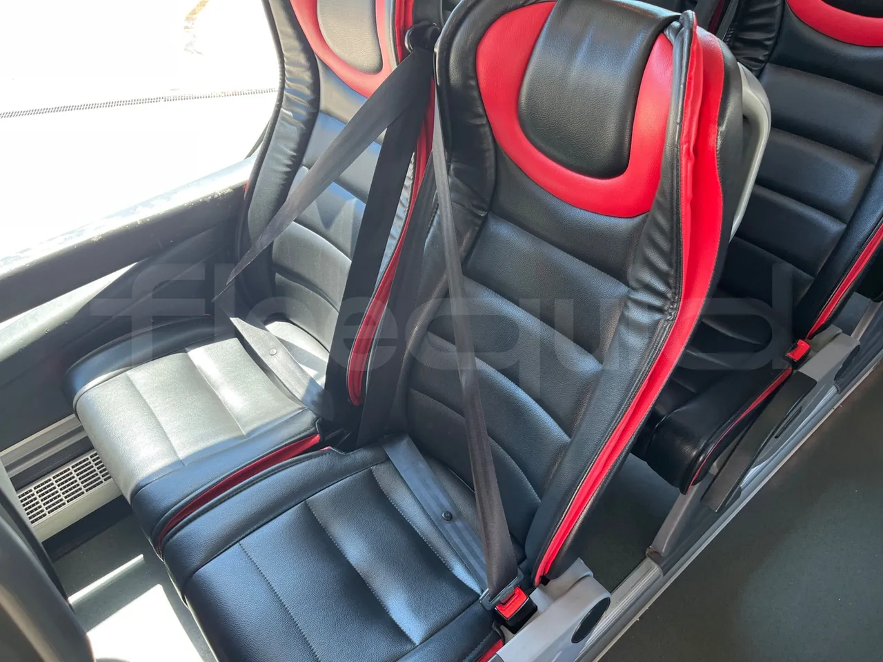 Irizar Scania - central seat safety belt