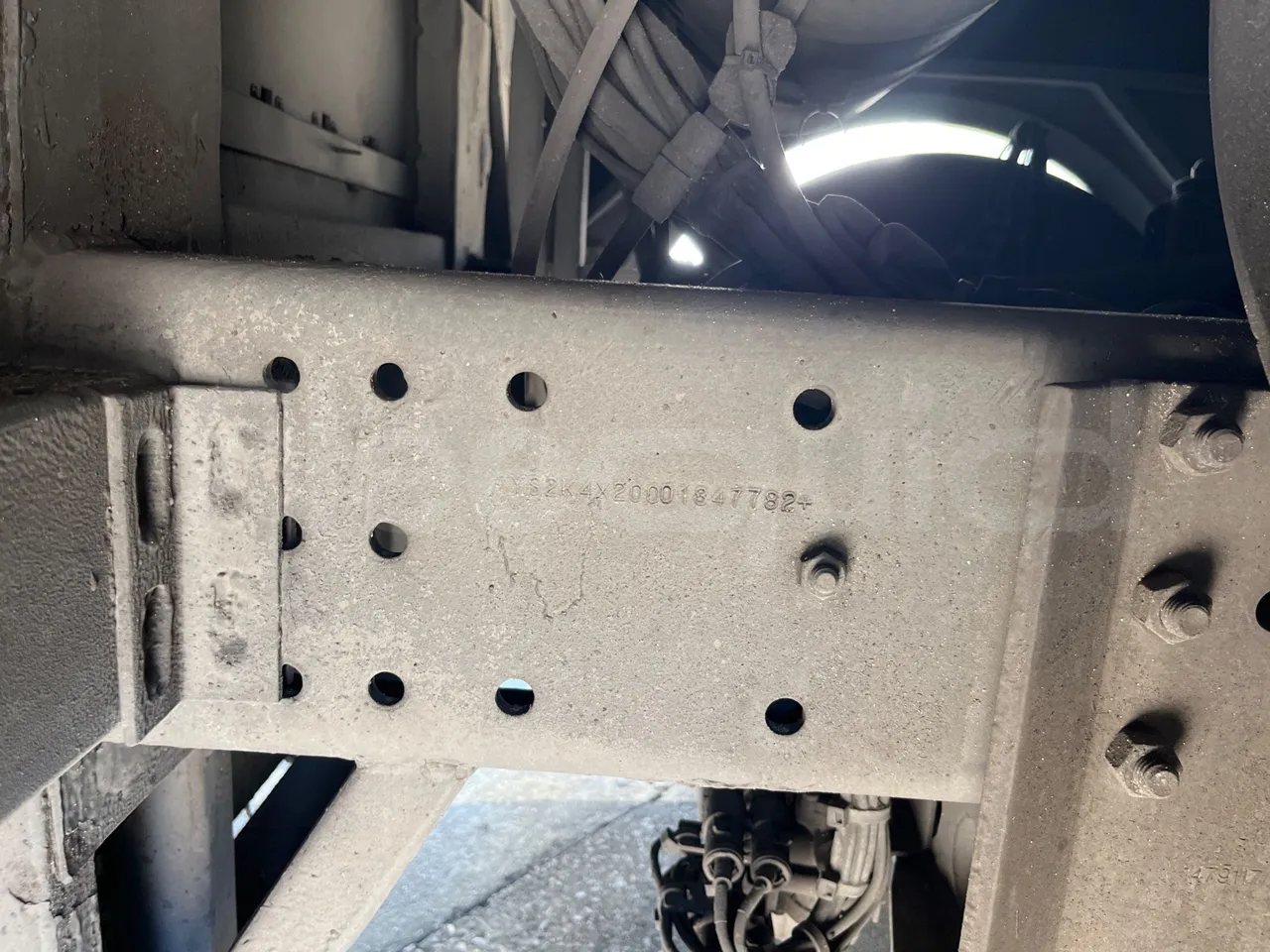 Irizar Scania - chassis VIN photo