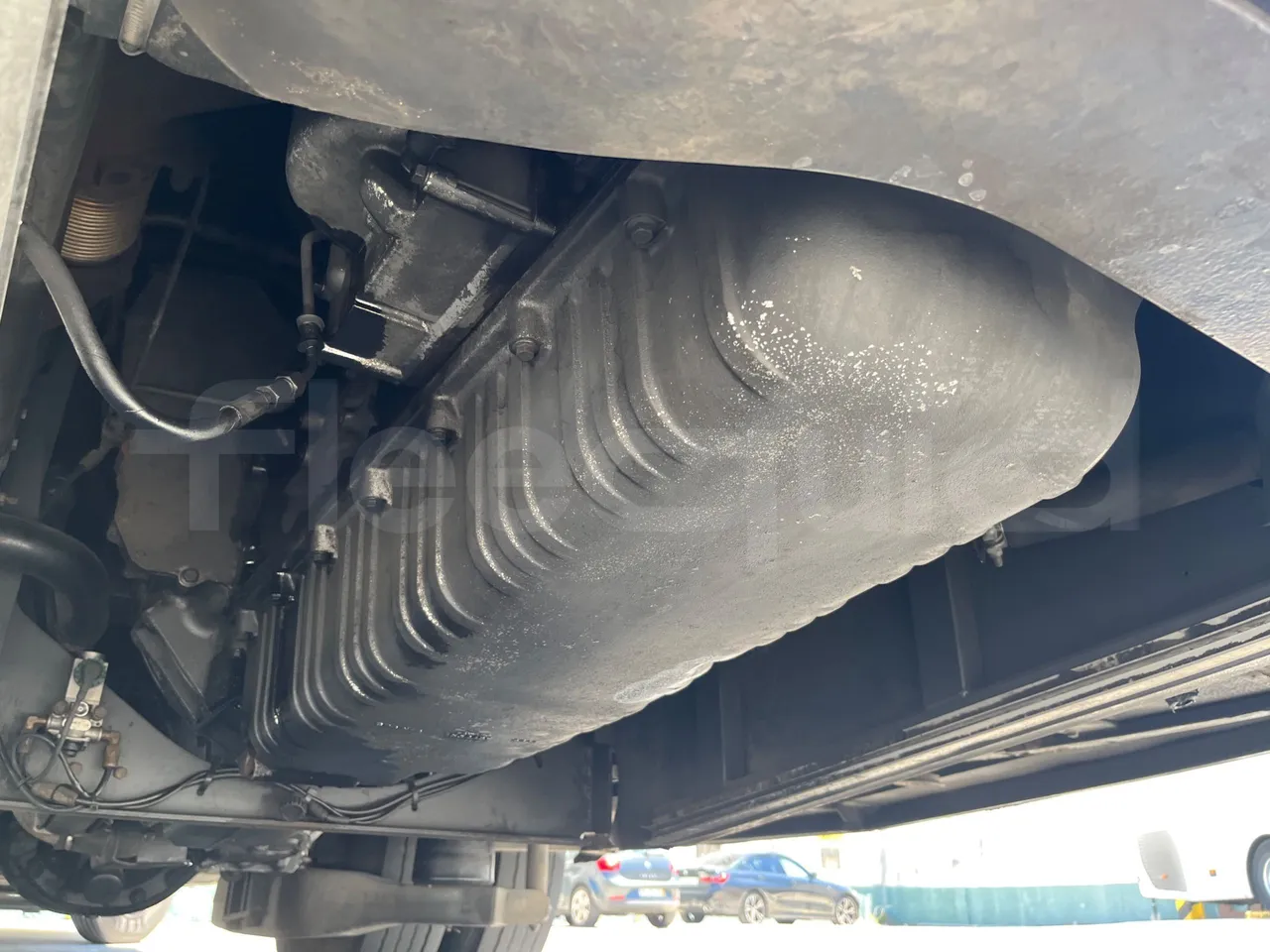 Irizar Scania - engine without protection