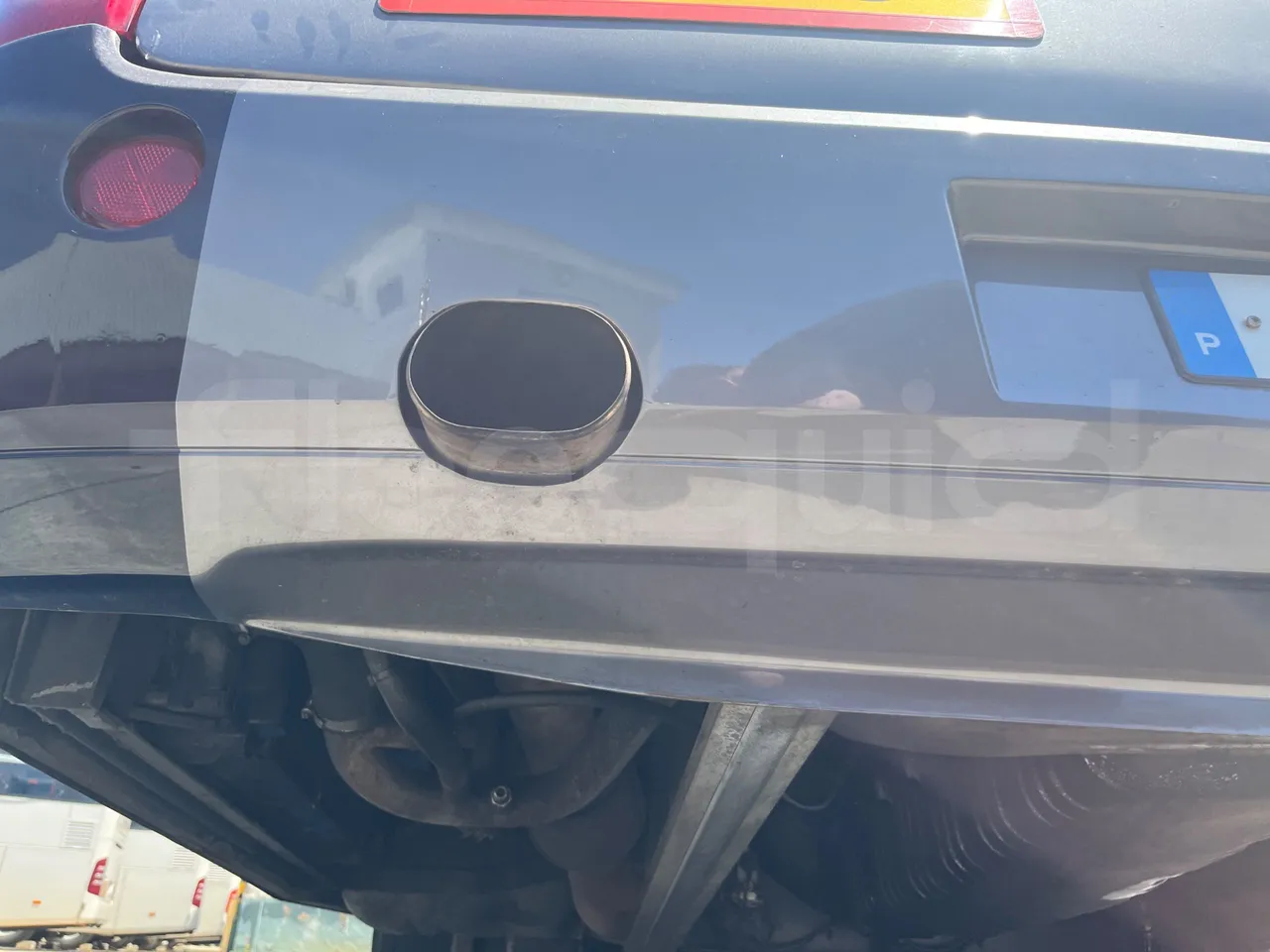 Irizar Scania - exhaust photo
