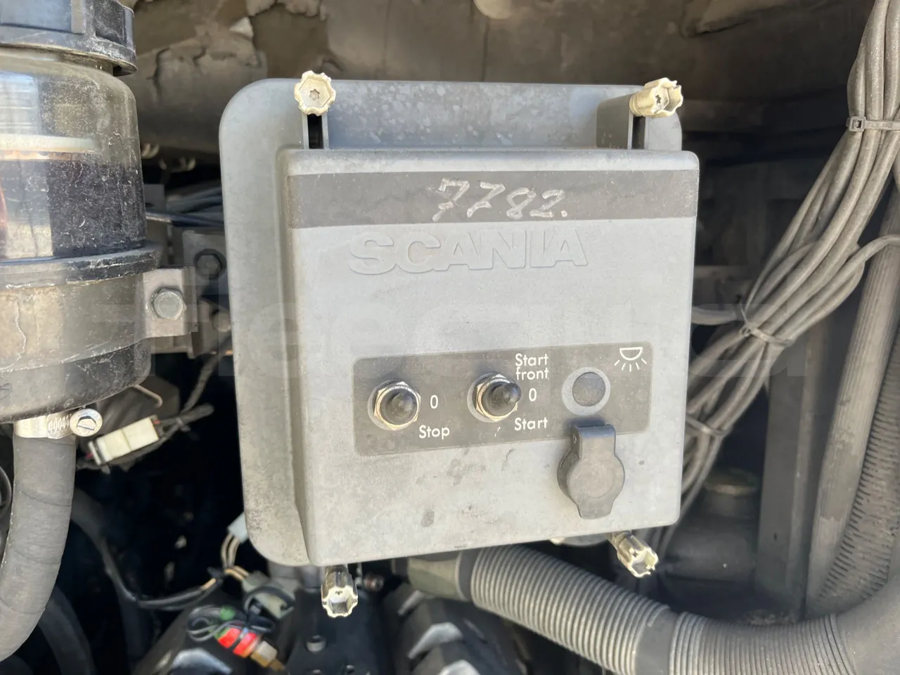 Irizar Scania - fire extinguishing system