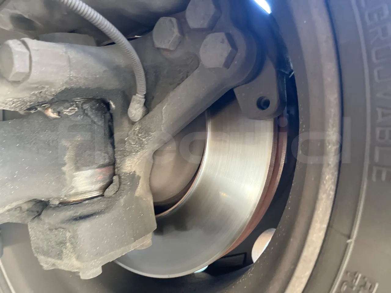Irizar Scania - front discs left