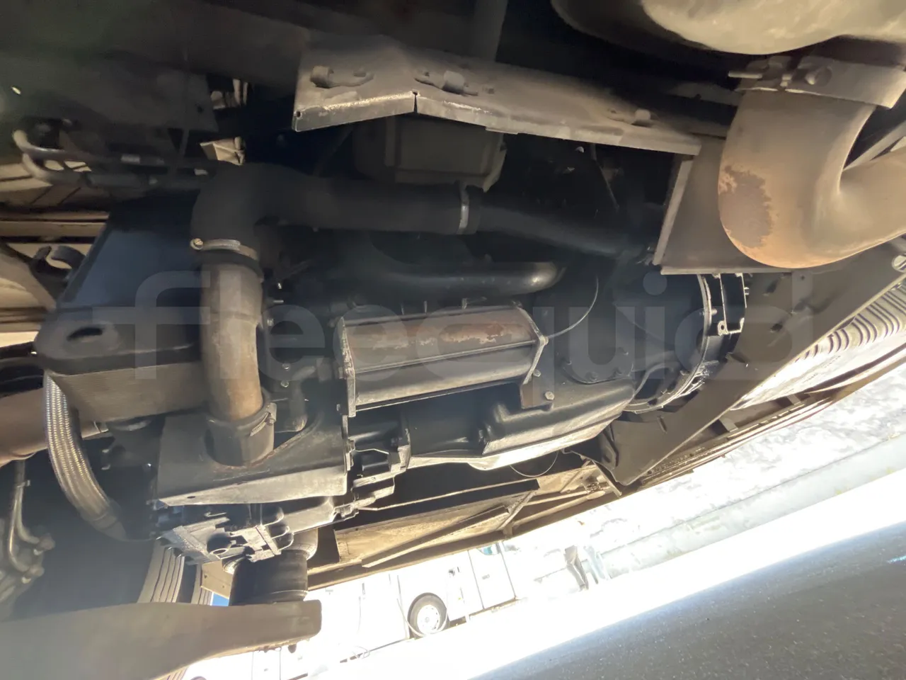 Irizar Scania - gearbox photo