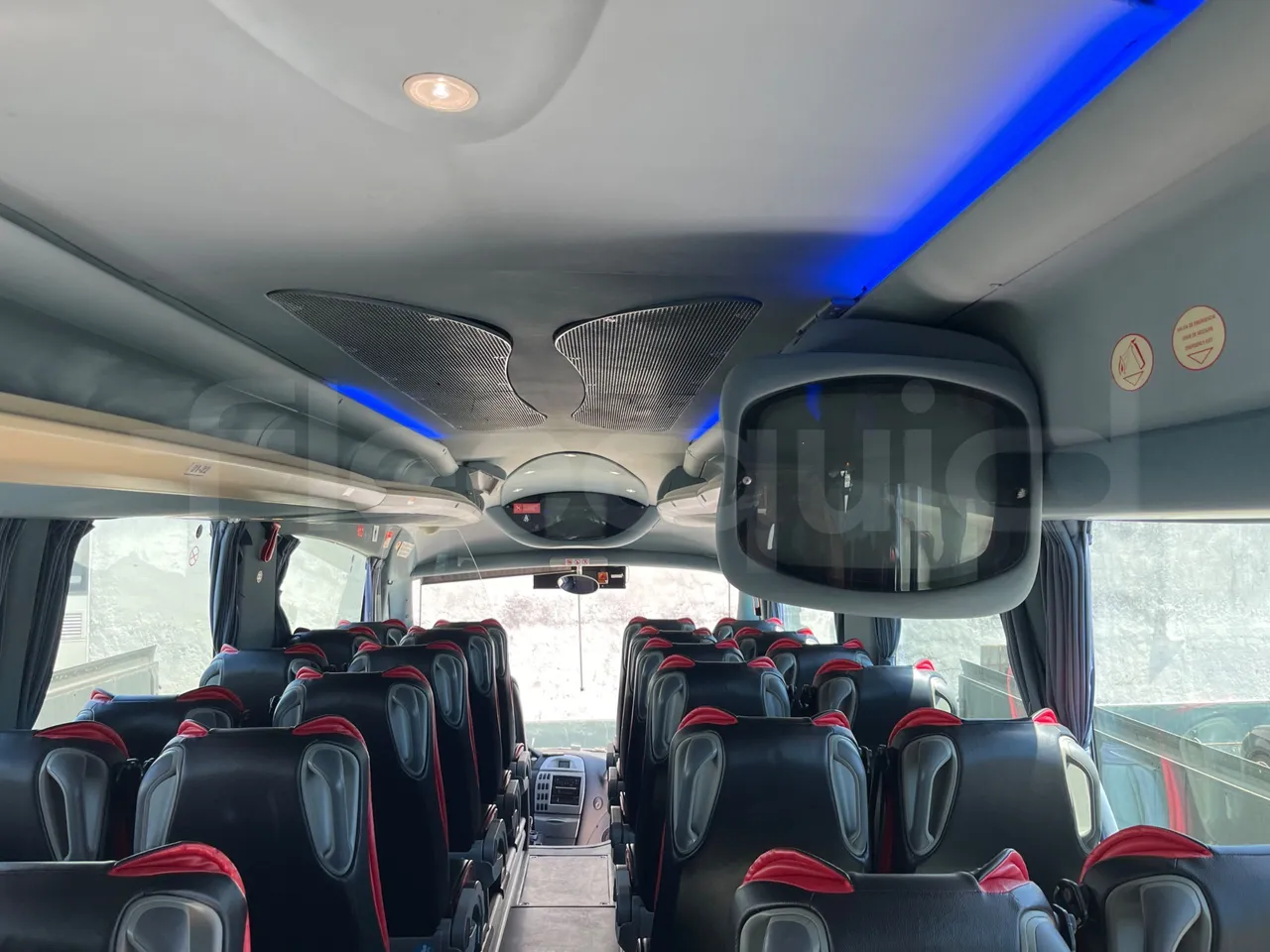 Irizar Scania - monitor detail photo
