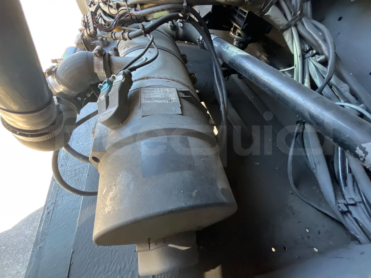 Irizar Scania - preheater webasto photo