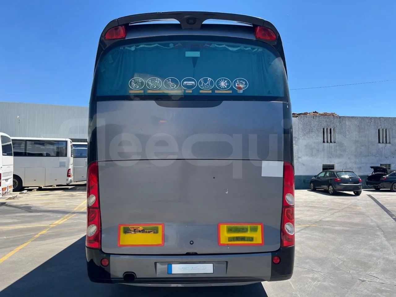 Irizar Scania - rear hatch closed