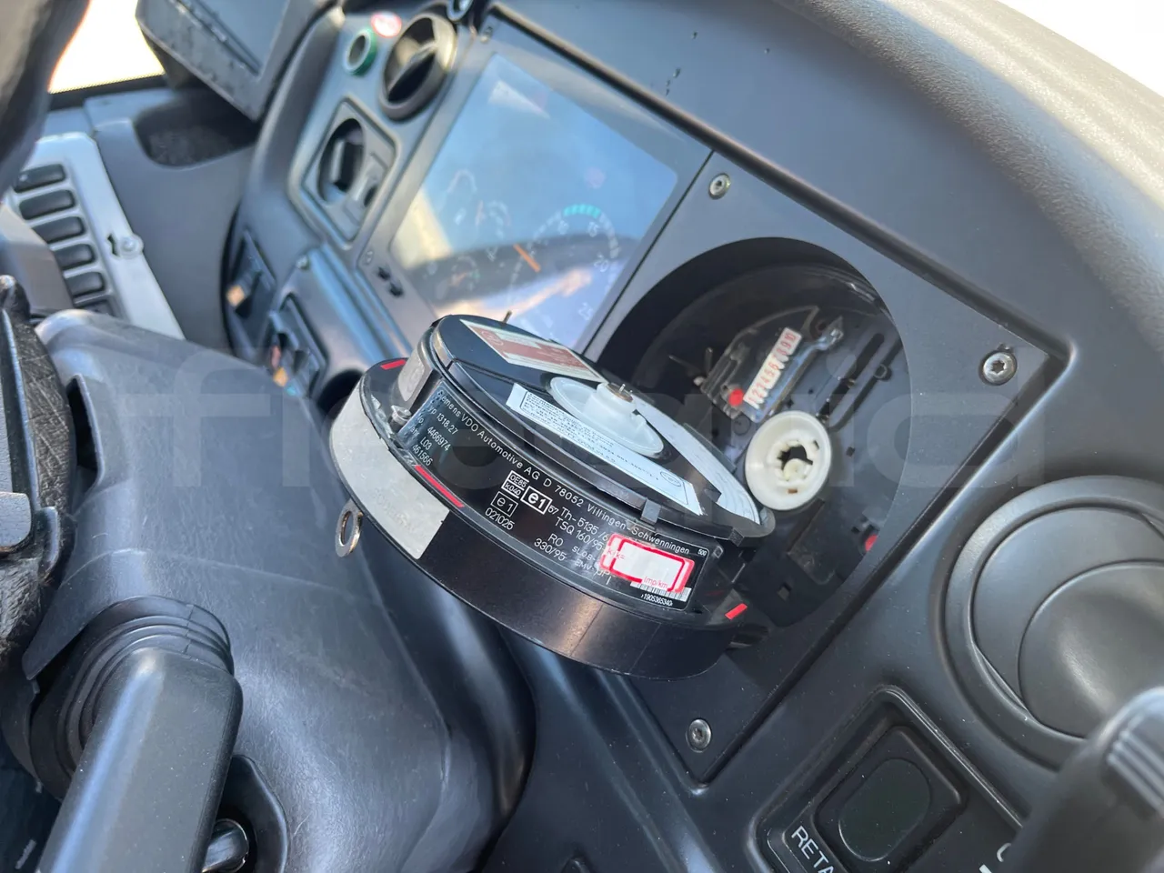Irizar Scania - Tachograph