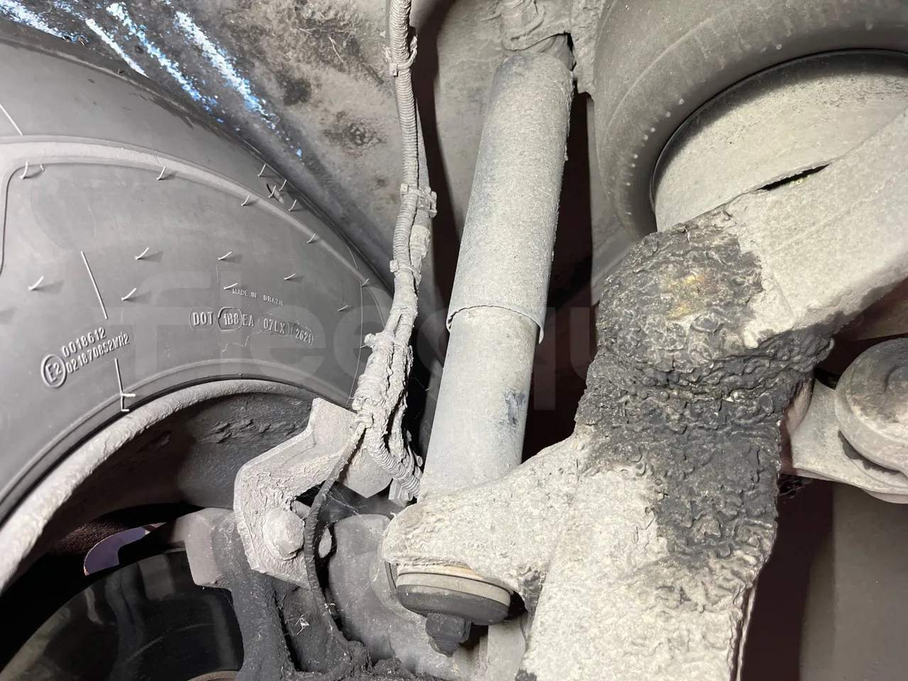 Mercedes-Benz Integro E5 4 - EUR5 - 220kW - 12.14m - front shock absorbers left