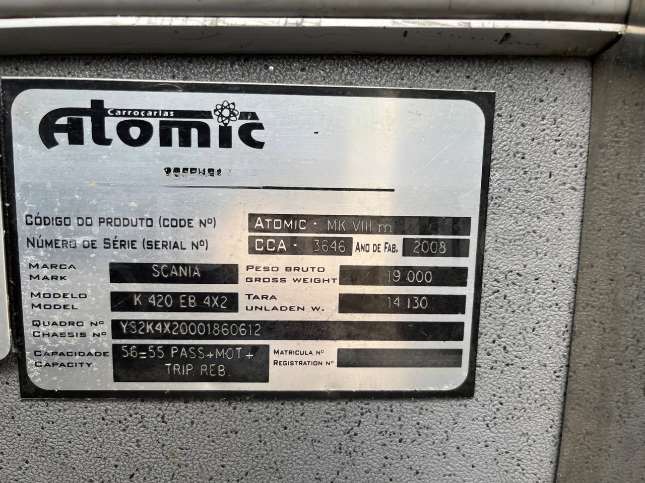 Scania Atomic K 420 EB 4X2 - Euro 4 - 309kW - 13 mt - onboard devices 3