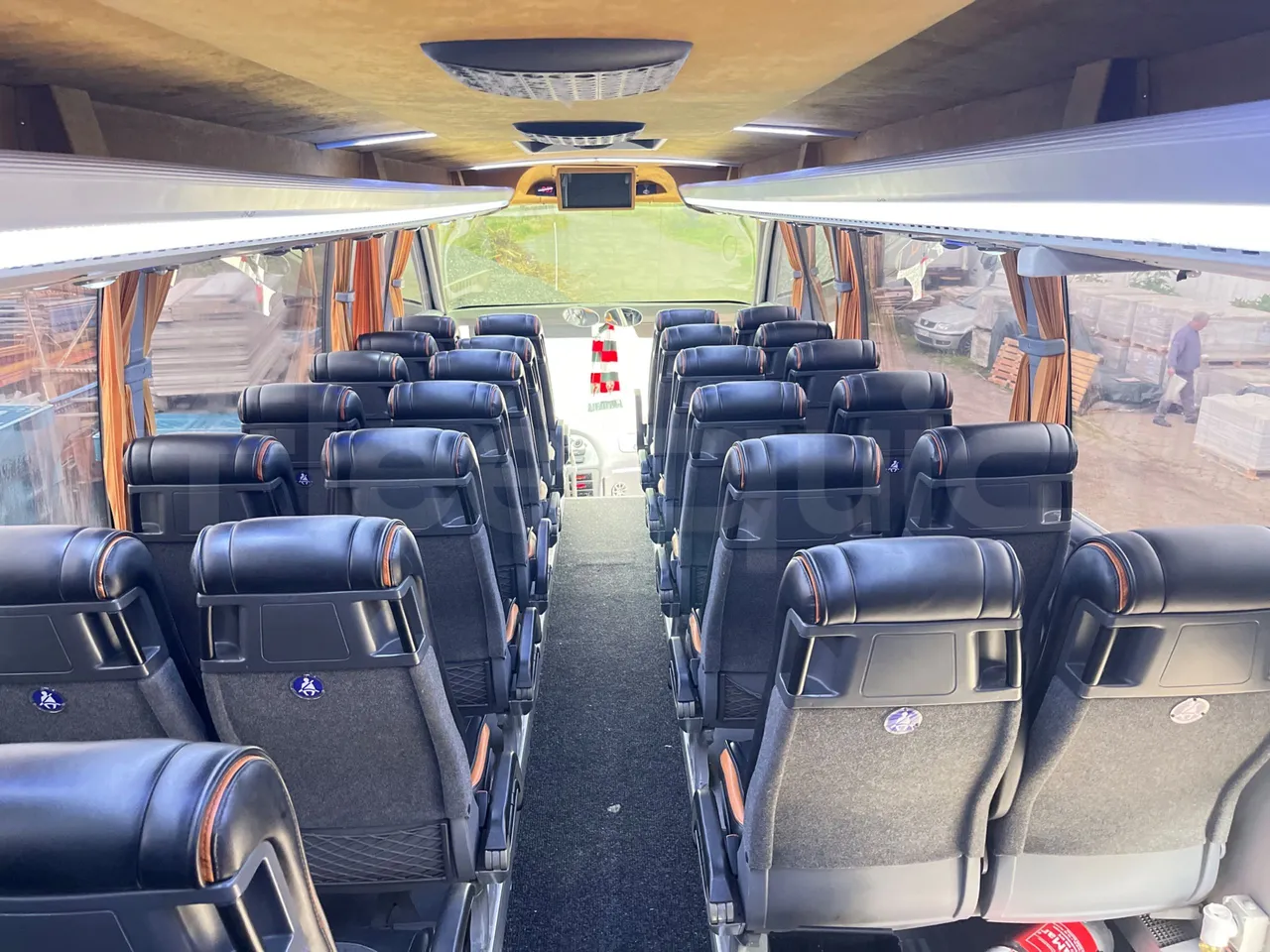 Scania Atomic K 420 EB 4X2 - Euro 4 - 309kW - 13 mt - forward view all seats last row height