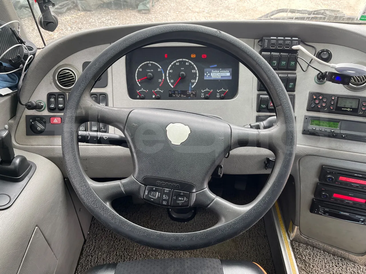 Scania Atomic K 420 EB 4X2 - Euro 4 - 309kW - 13 mt - steering wheel photo