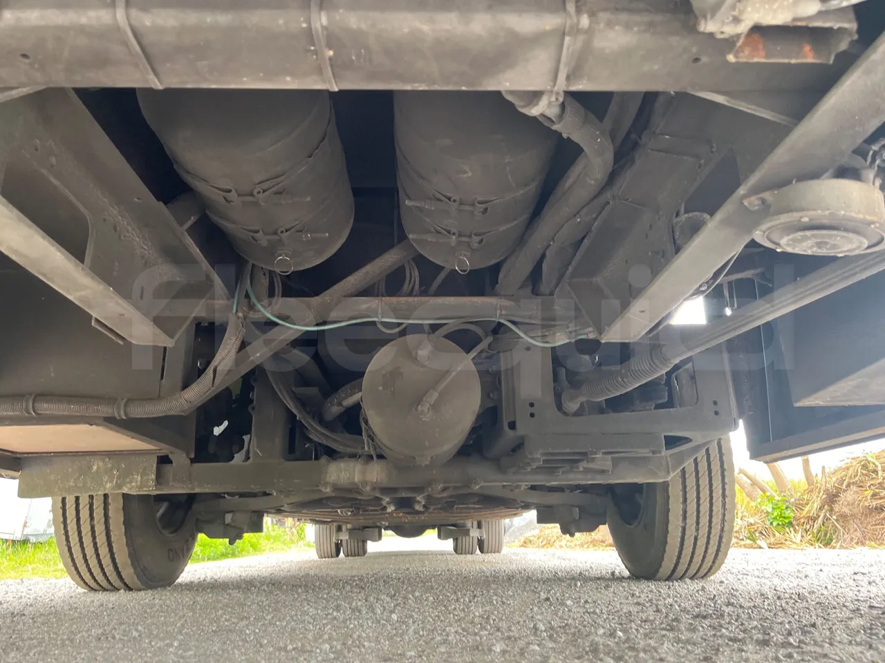 Scania Atomic K 420 EB 4X2 - Euro 4 - 309kW - 13 mt - front undercarriage from front
