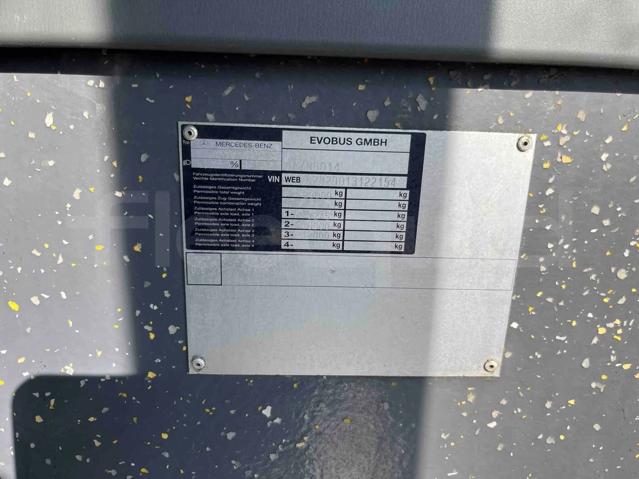 Mercedes-Benz Citaro G 0530 - Euro5 - 260kW - 17.940mt - vehicle plate photo