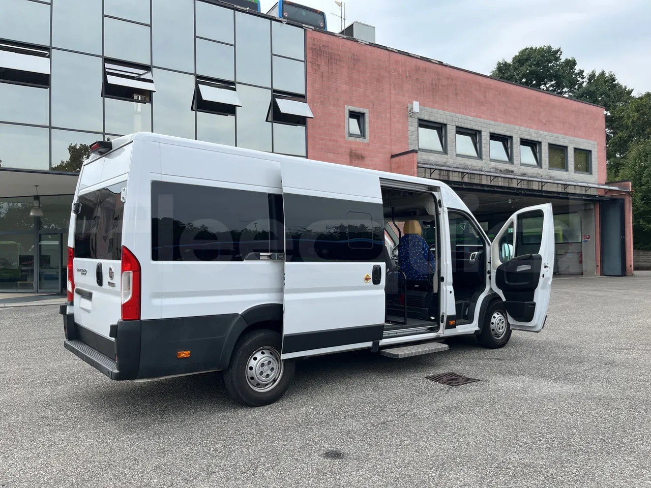 Fiat Ducato - 3/4 Front Right Side Doors Open