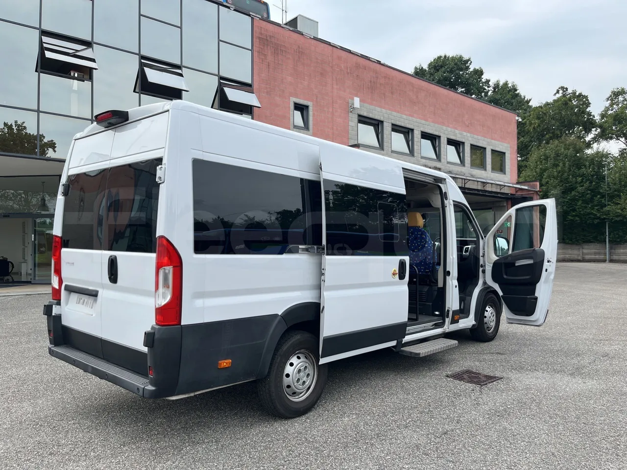 Fiat Ducato - 3/4 Rear Right Side Doors Open
