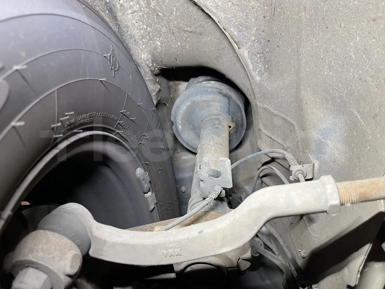 Fiat Ducato - First Axle Shock Absorbers Left Side