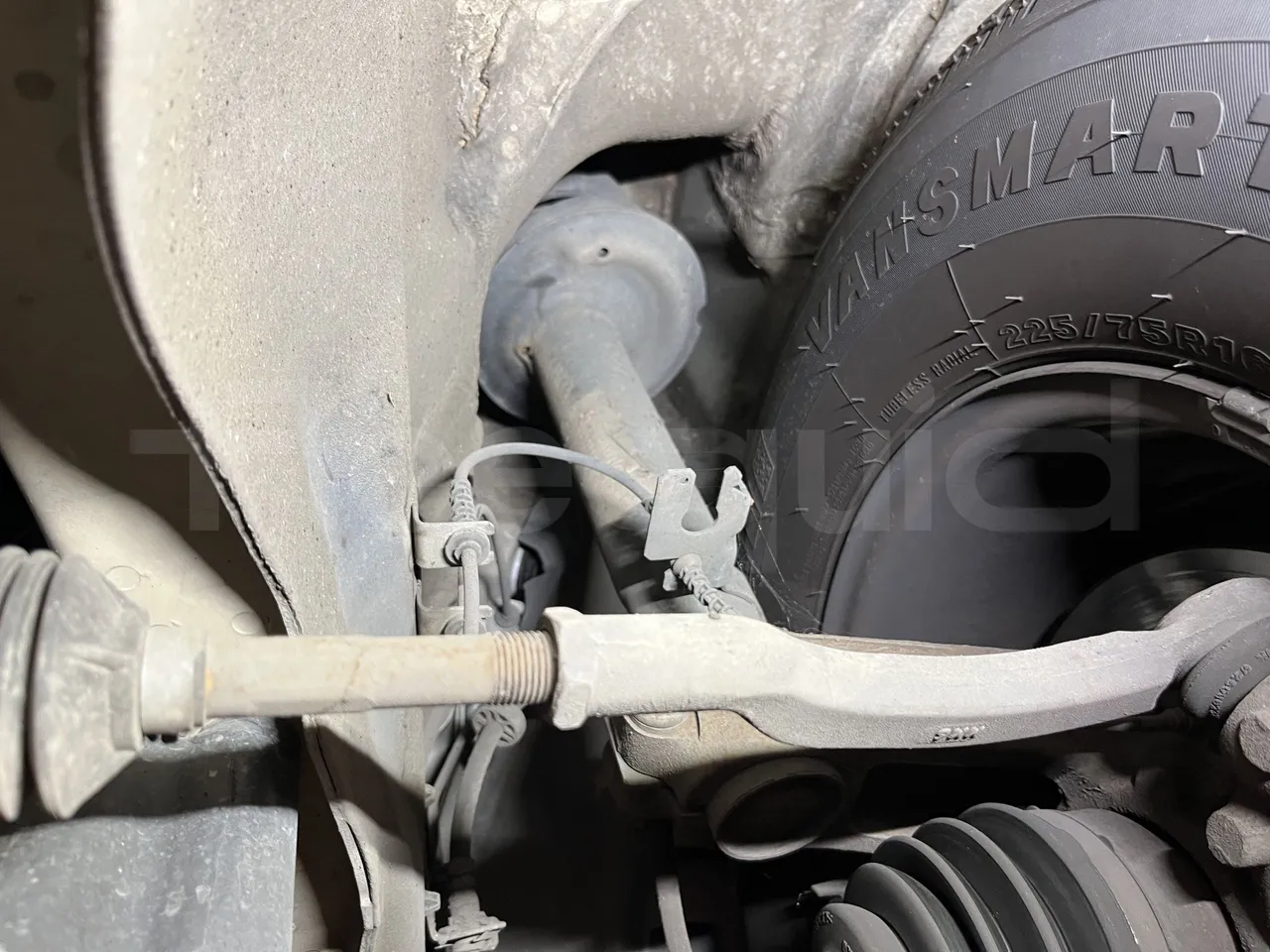 Fiat Ducato - First Axle Shock Absorbers Right Side