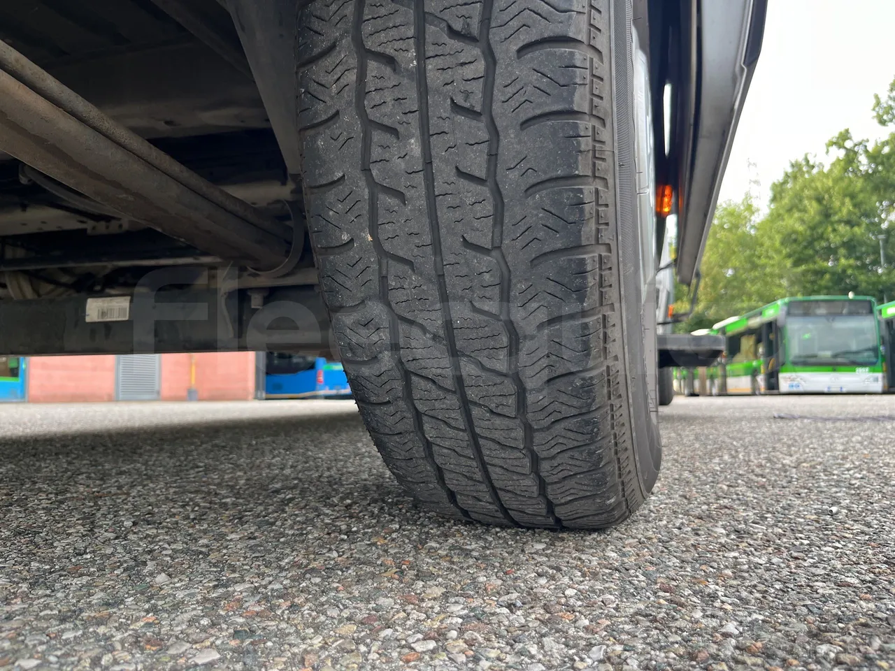 Fiat Ducato - Second Axle Right Side: Tyre Tread