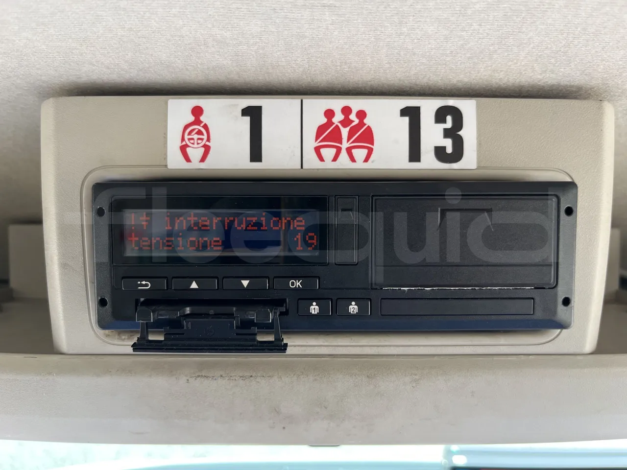 Fiat Ducato - Tachograph