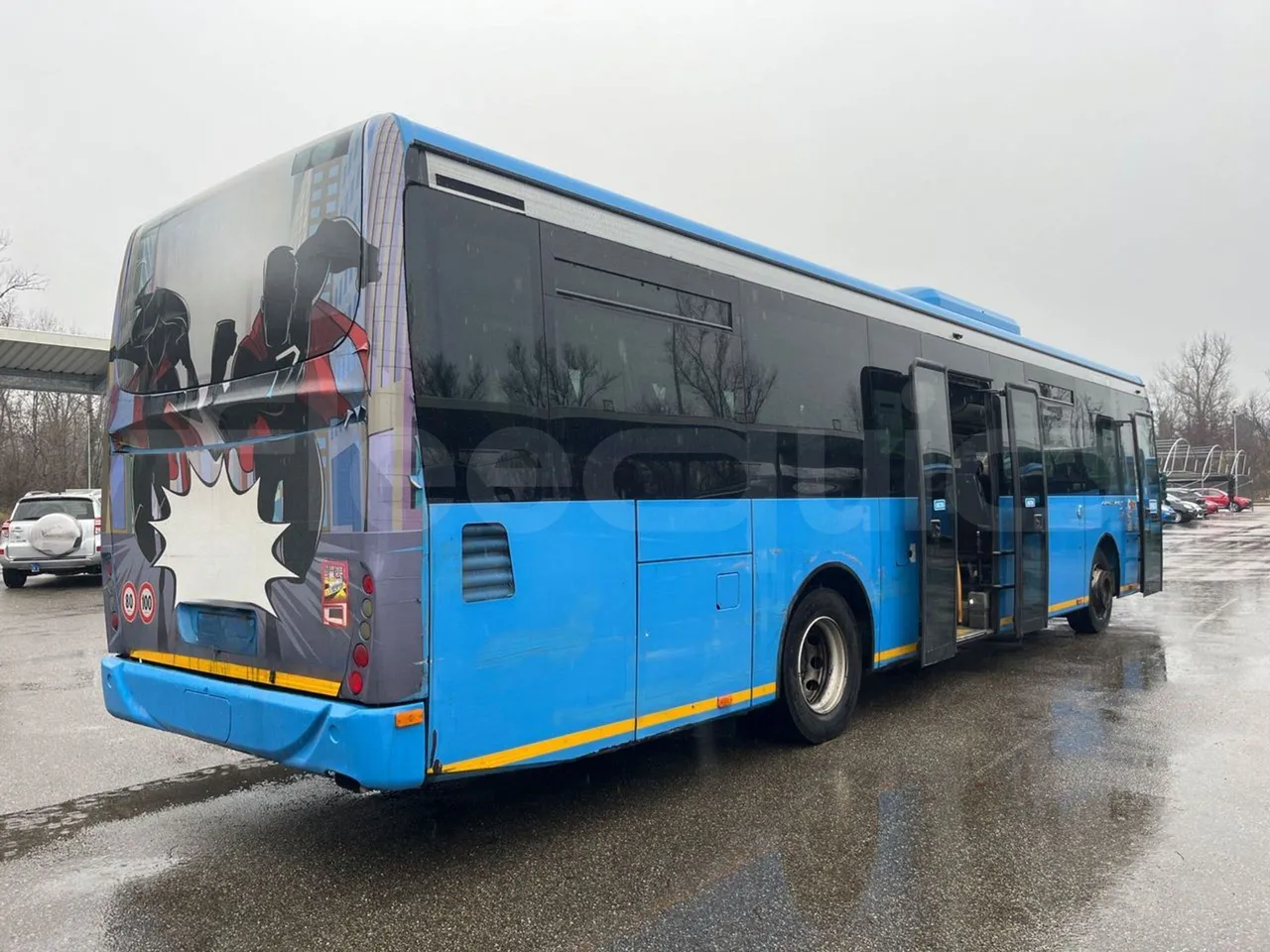 Iveco Crossway SFR162 - Euro 5 - 243 kW - 11.995 mt - 3/4 right rear doors open