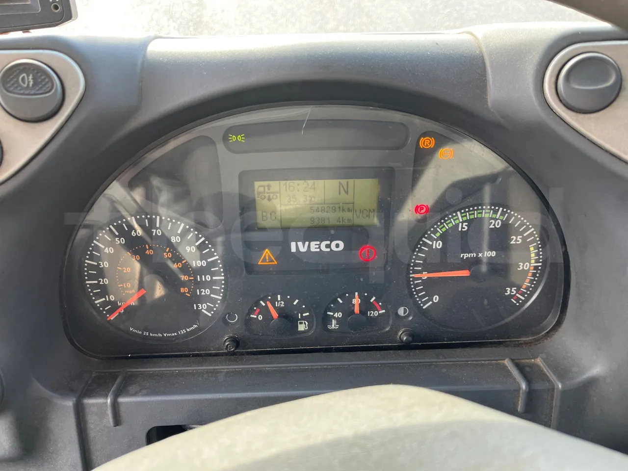 Iveco Andecar VII.3 BF150GDR - Euro4 - 185kw - 10 mt - dashboard lights on