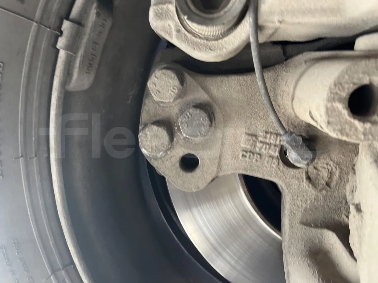 Iveco Andecar VII.3 BF150GDR - Euro4 - 185kw - 10 mt - front discs right