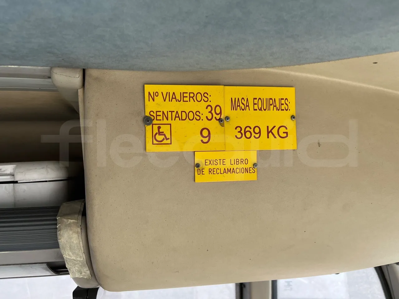 Iveco Andecar VII.3 BF150GDR - Euro4 - 185kw - 10 mt - seat plate photo