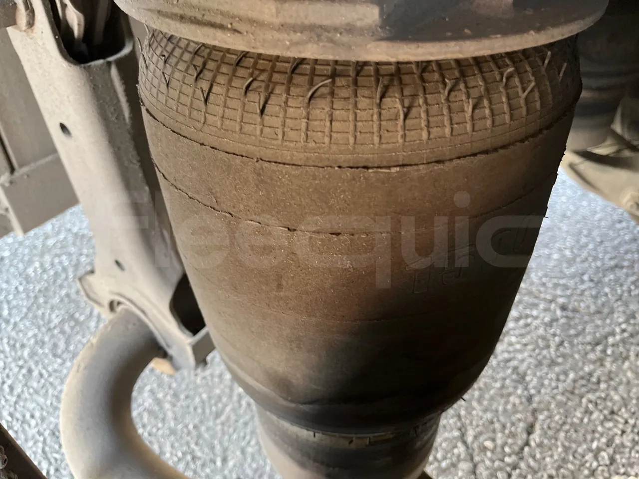 Iveco Andecar VII.3 BF150GDR - Euro4 - 185kw - 10 mt - axle 2 shock absorbers 2 left