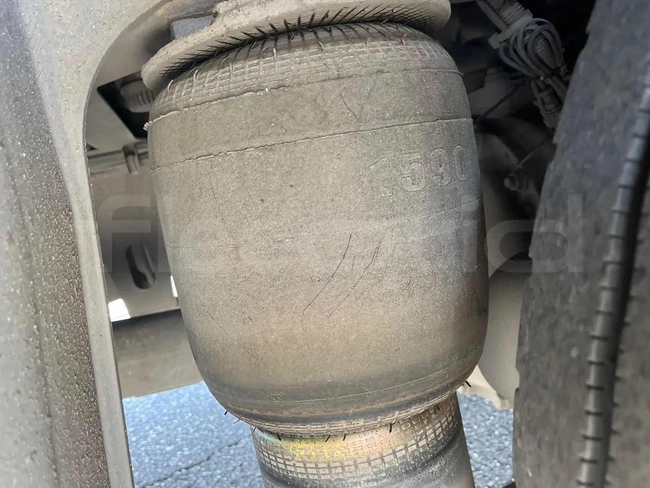 Iveco Andecar VII.3 BF150GDR - Euro4 - 185kw - 10 mt - axle 2 shock absorbers 1 right