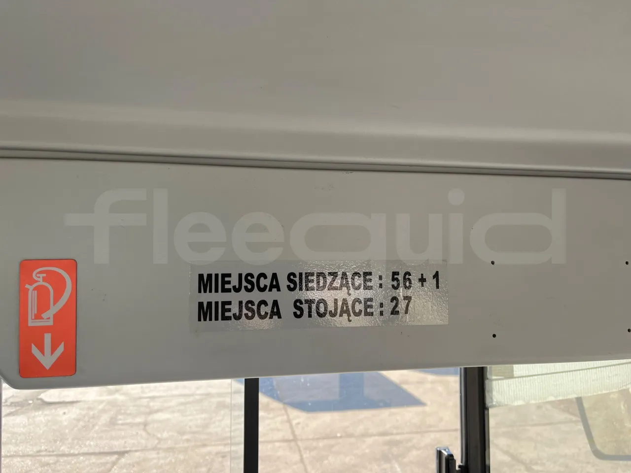 Mercedes-Benz Conecto O345 -EUR3-184kW- 11.915m - seat plate photo