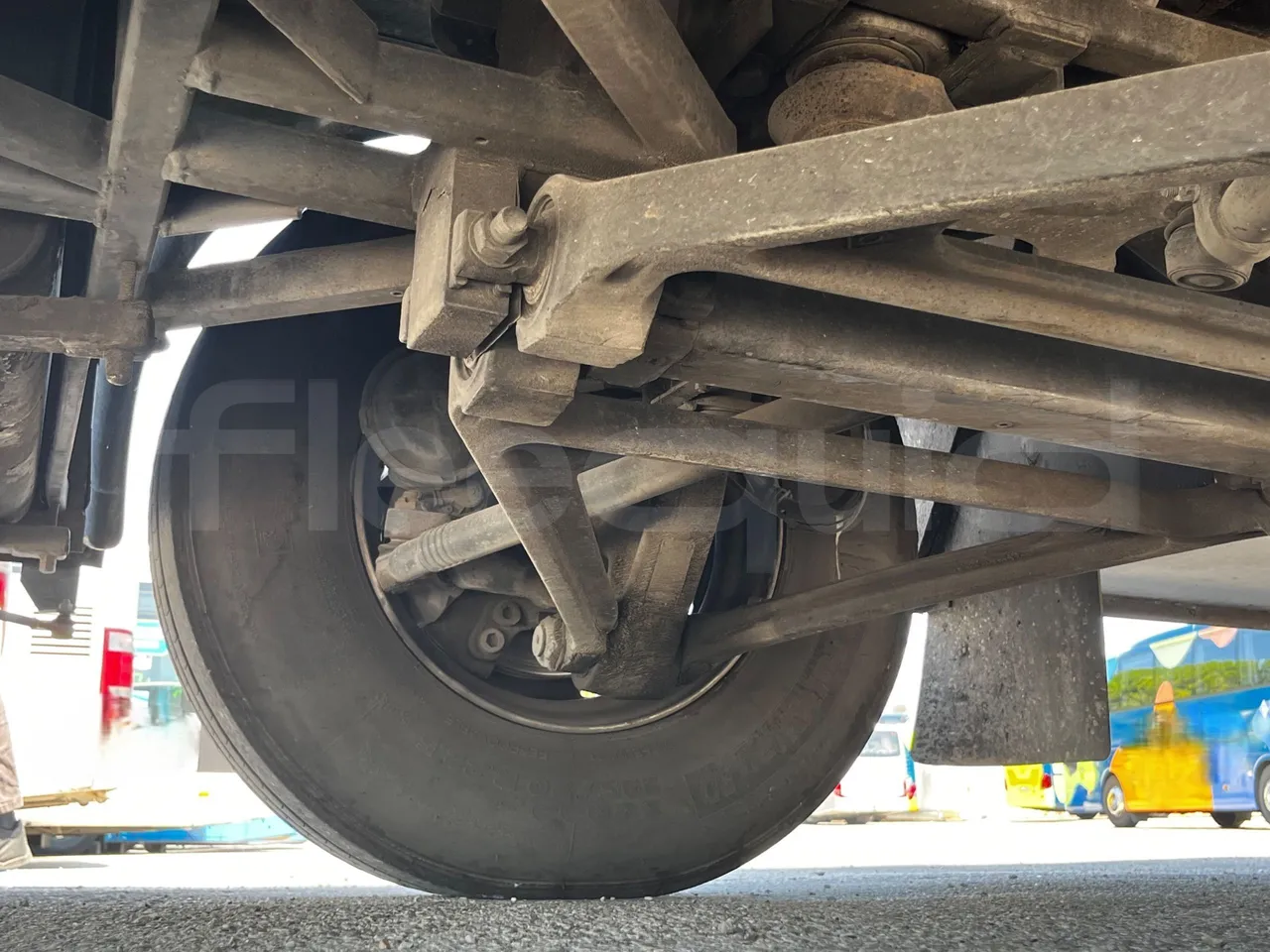 Vdl Futura - front axle left side