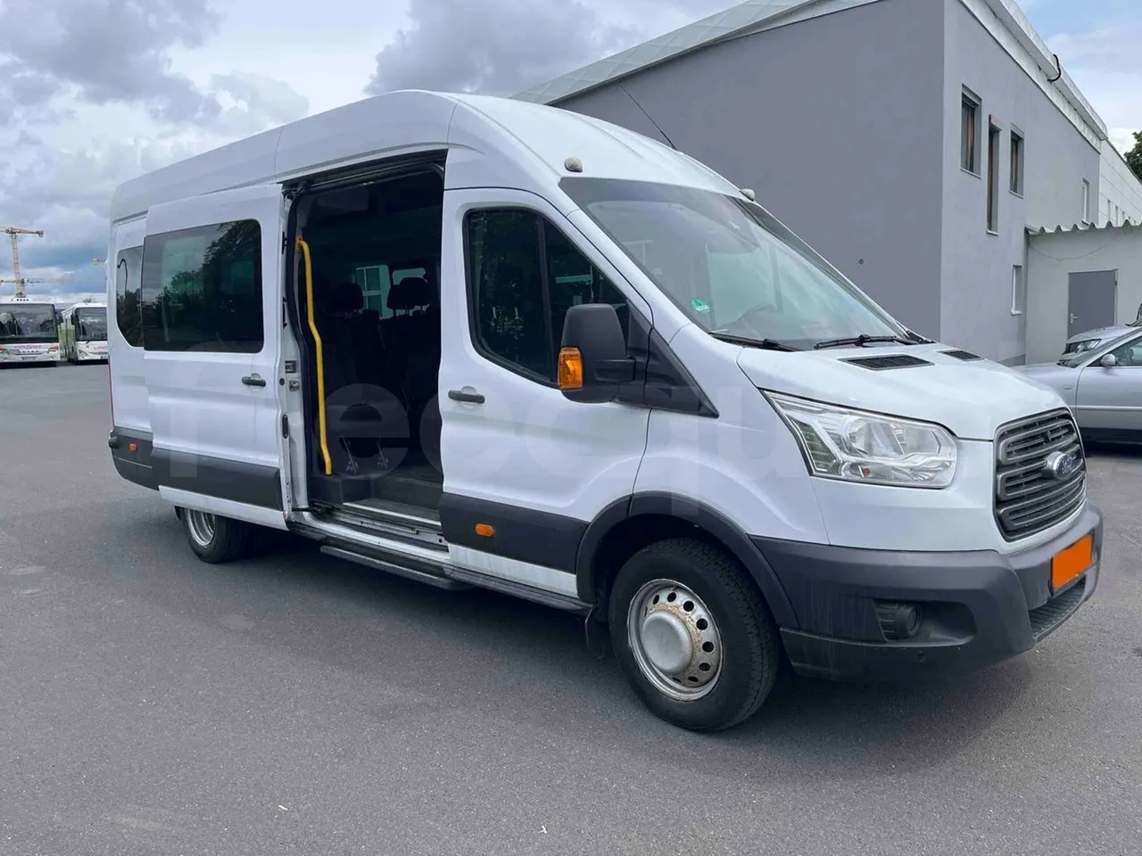 Ford Transit - 3/4 right front doors open