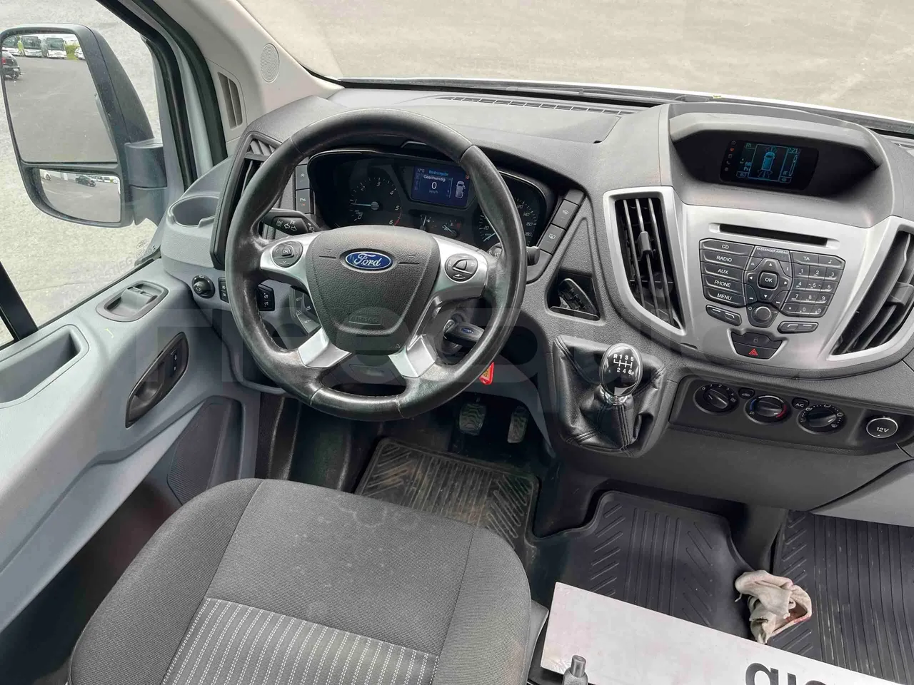 Ford Transit - buttons panels on