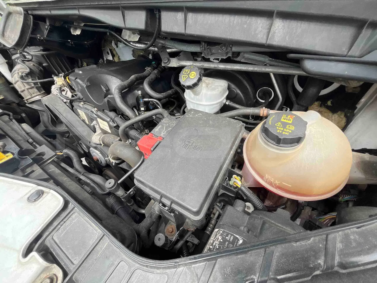 Ford Transit - fire extinguishing system