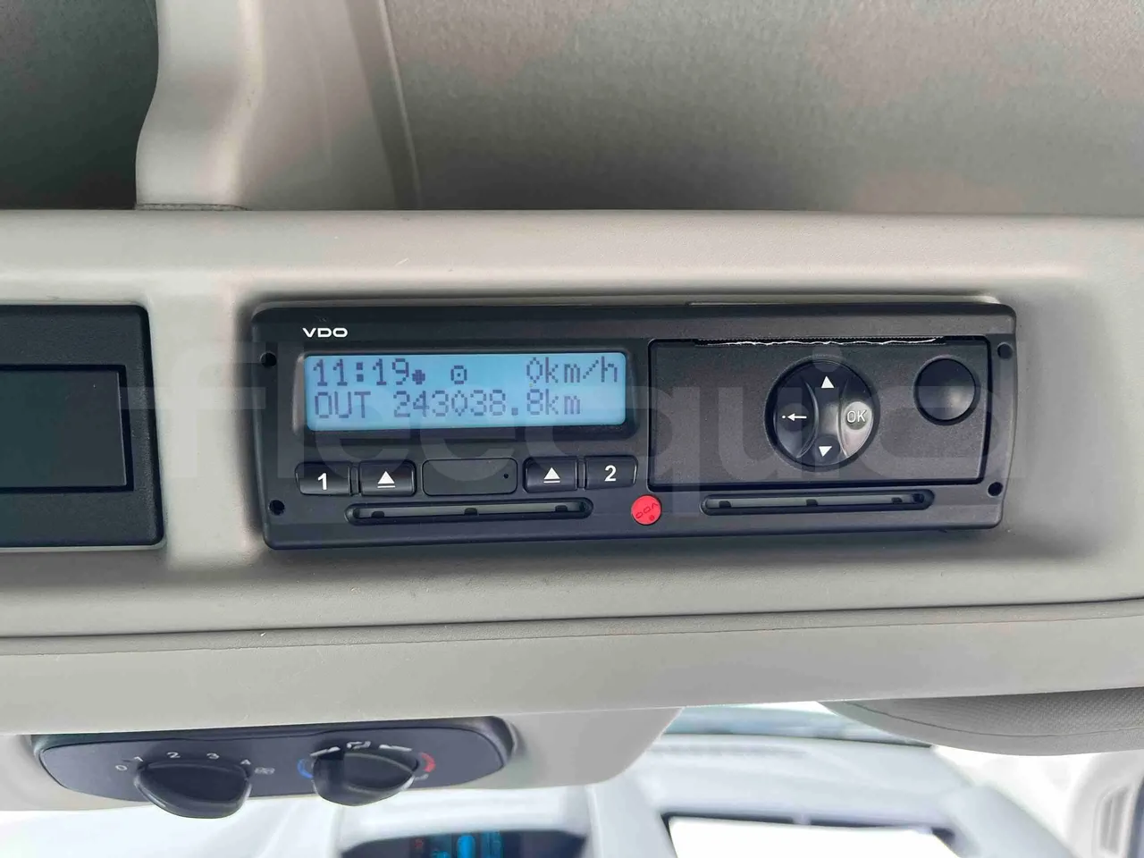 Ford Transit - Tachograph
