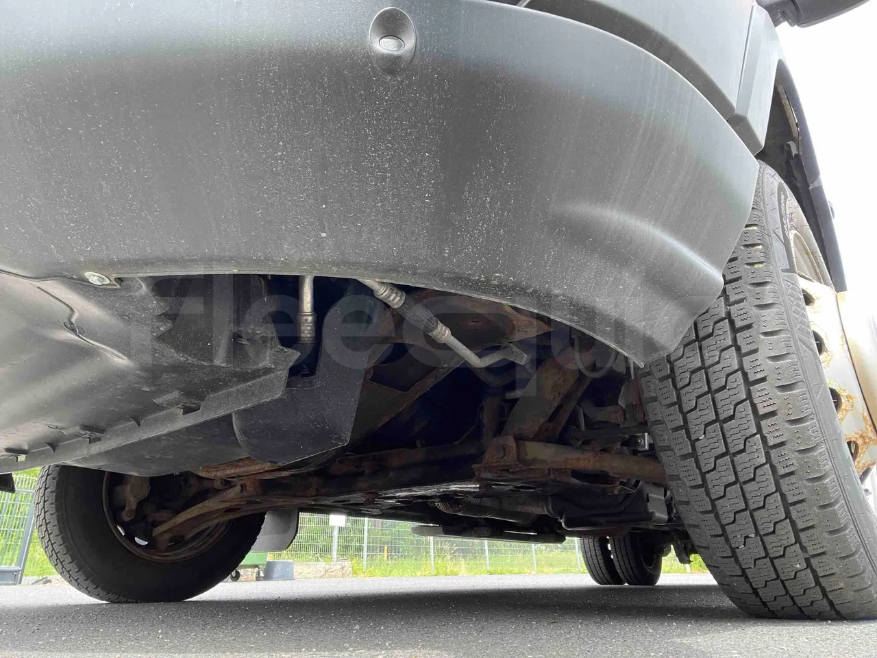 Ford Transit - front axle left side