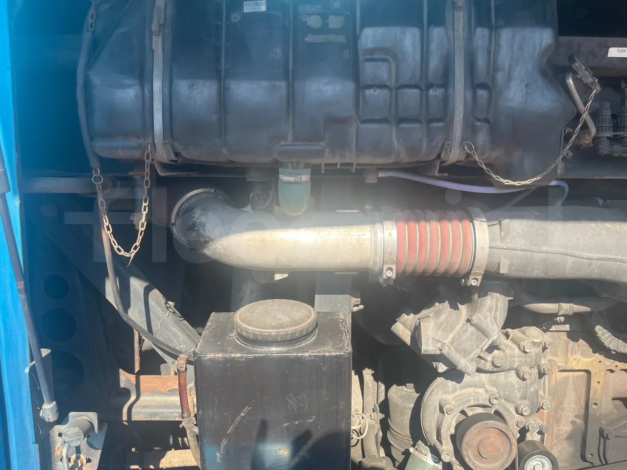 VDL SB4000 SB4000/ Euro 5 - 340 Kw - 13,258 Mt - engine plate photo
