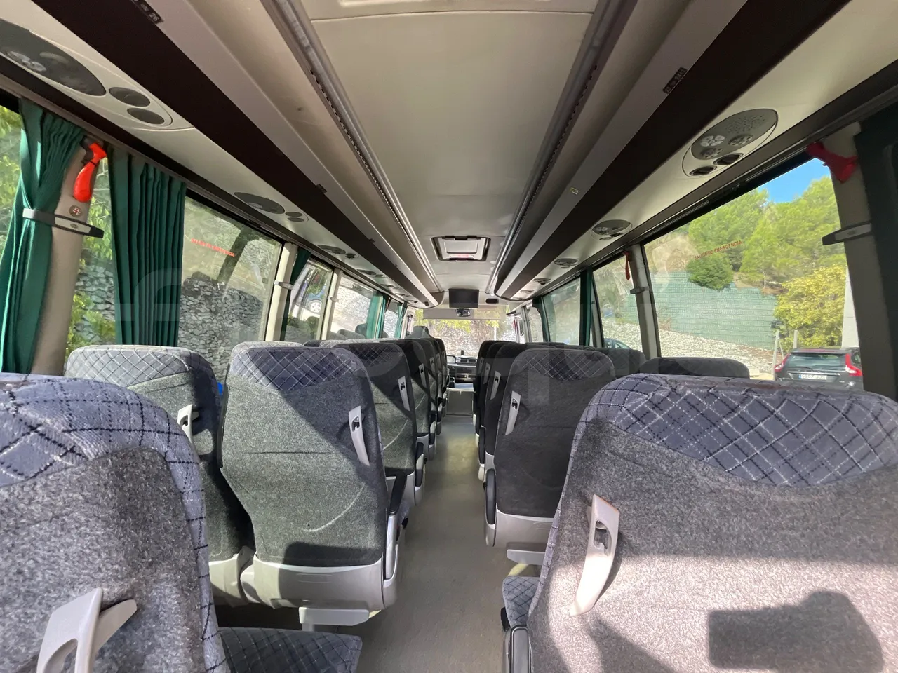 Beulas Man Gianino Euro6 - 184kw - 8.300mt - forward view all seats last row height