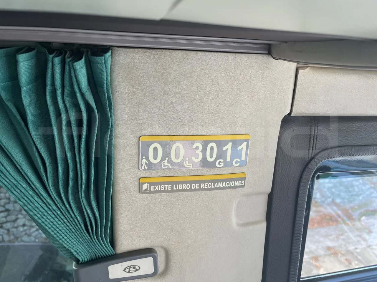 Beulas Man Gianino Euro6 - 184kw - 8.300mt - seat plate photo