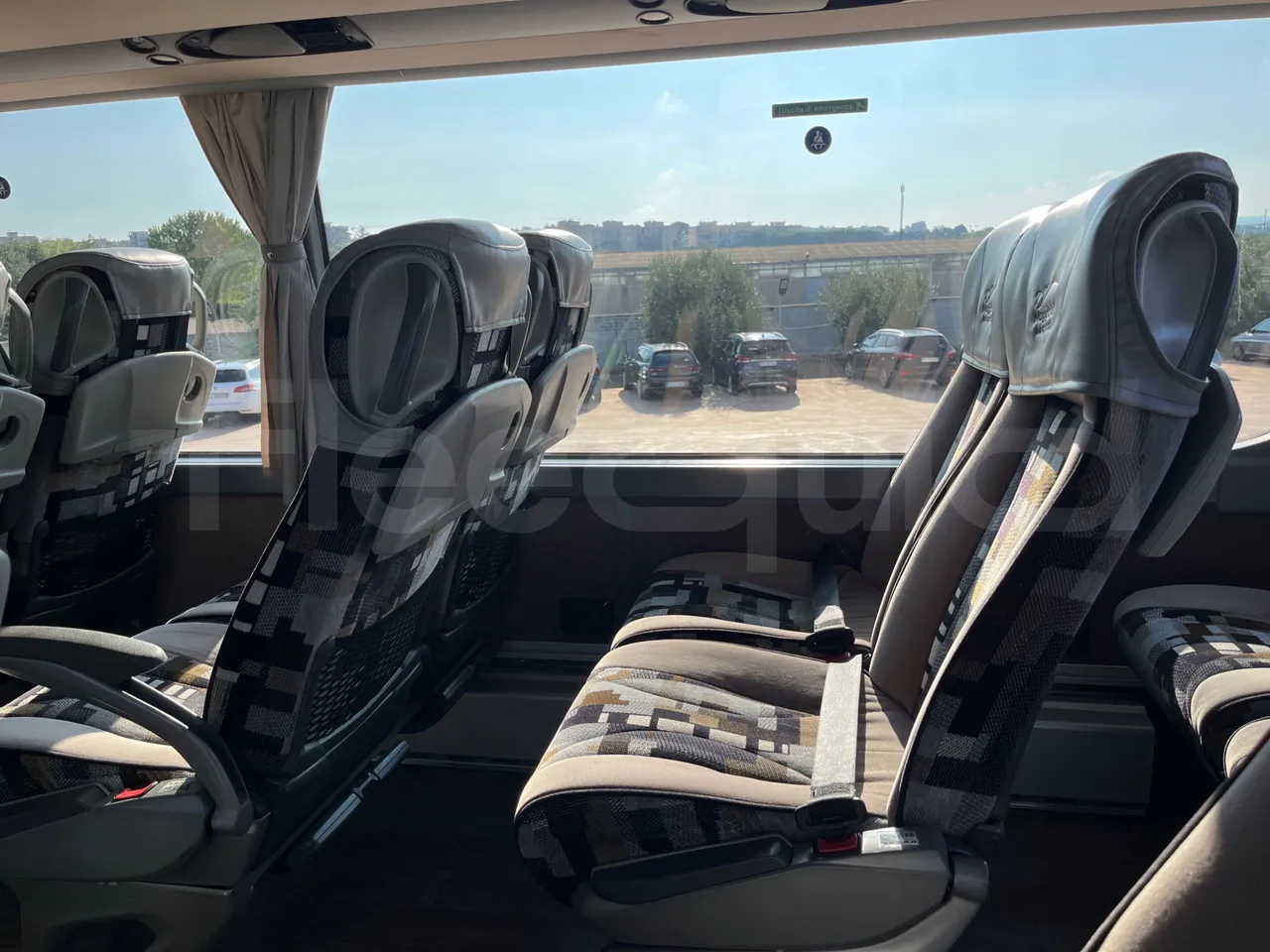 Setra S431 DT - EUR6 - 375kW - 13.89m - central seat safety belt