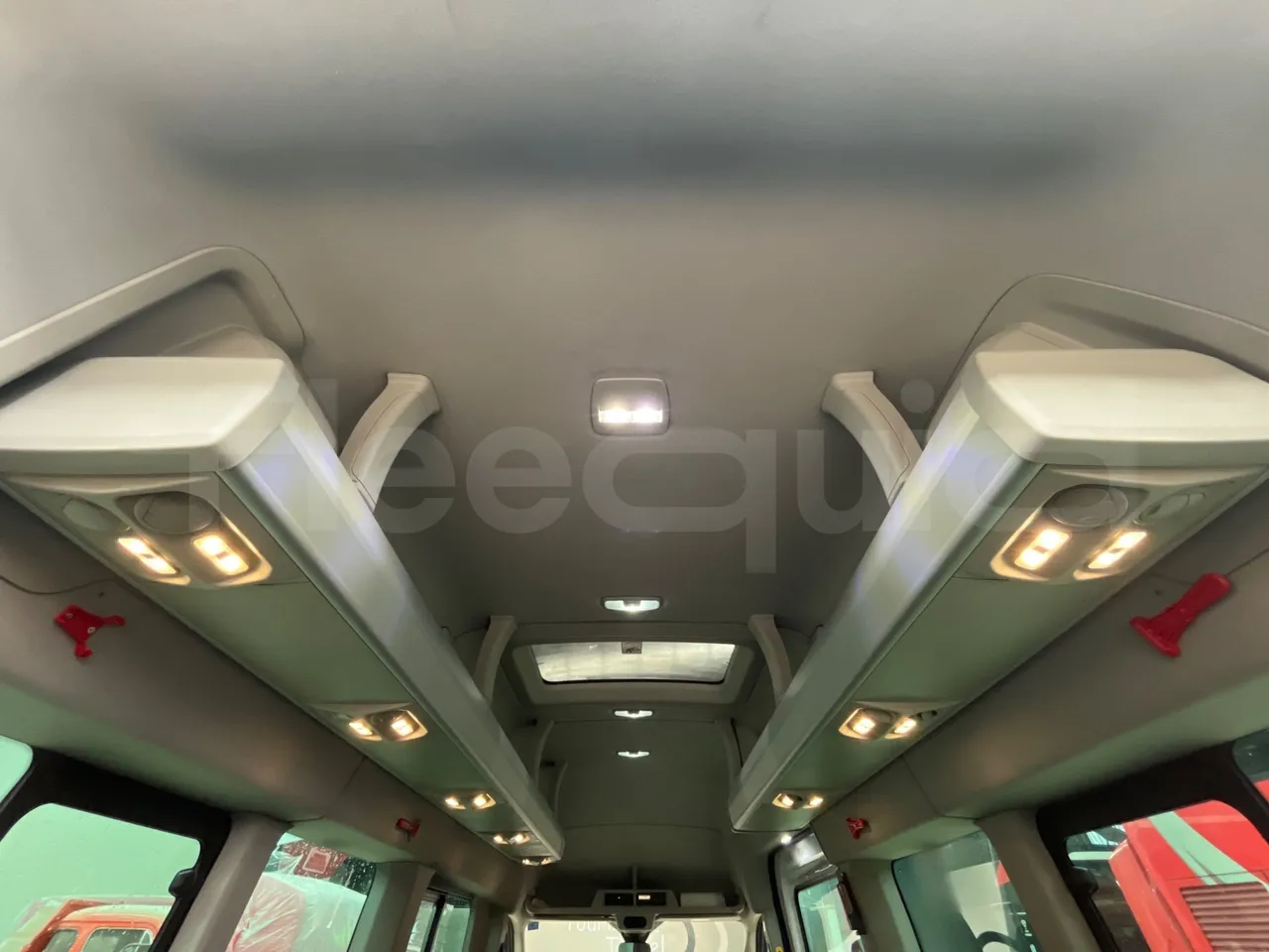 Ford Transit FBD -  Euro6 - 114kW - 6.704mt - overhead compartments photo