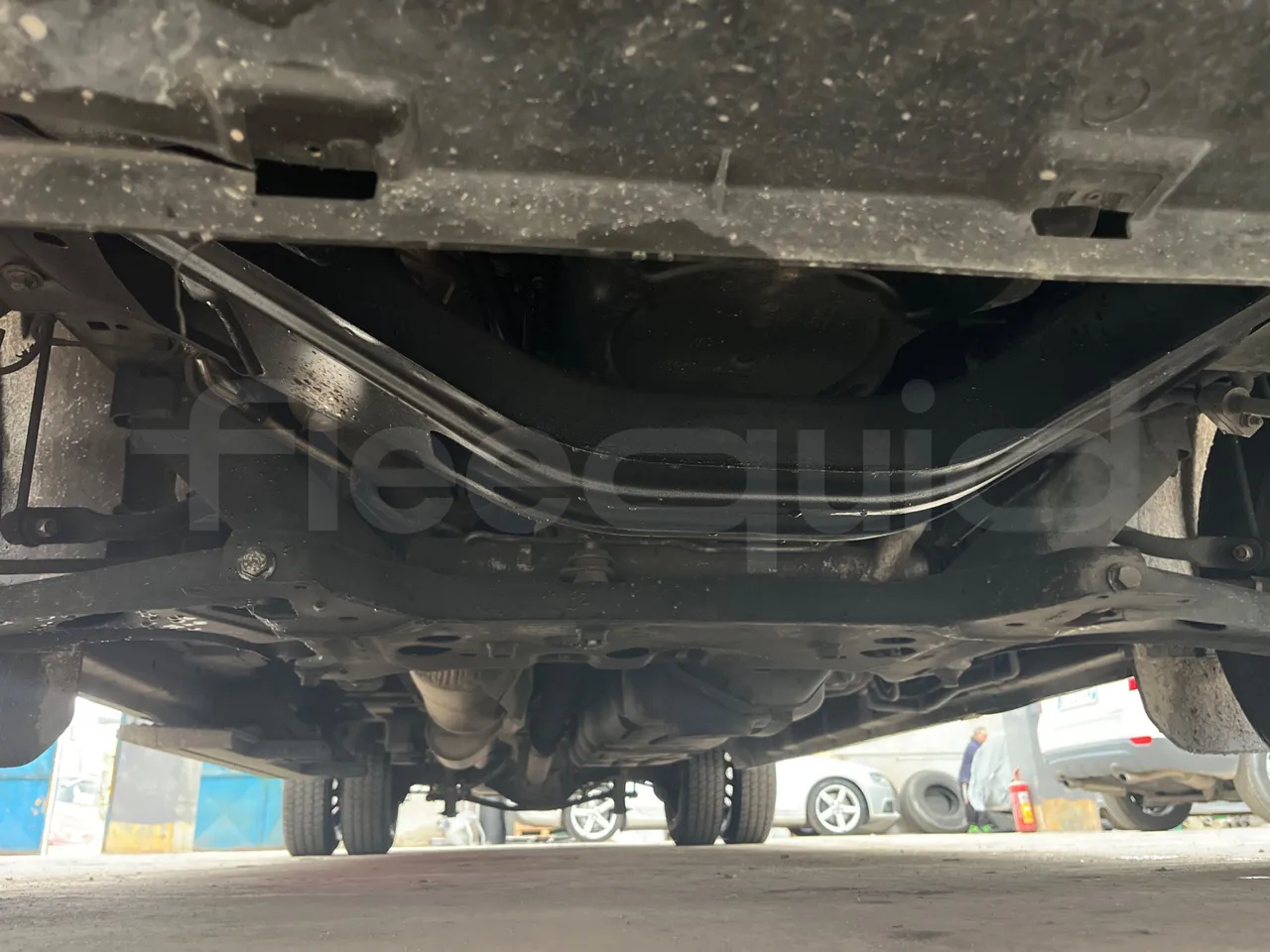 Ford Transit FBD -  Euro6 - 114kW - 6.704mt - front undercarriage from front