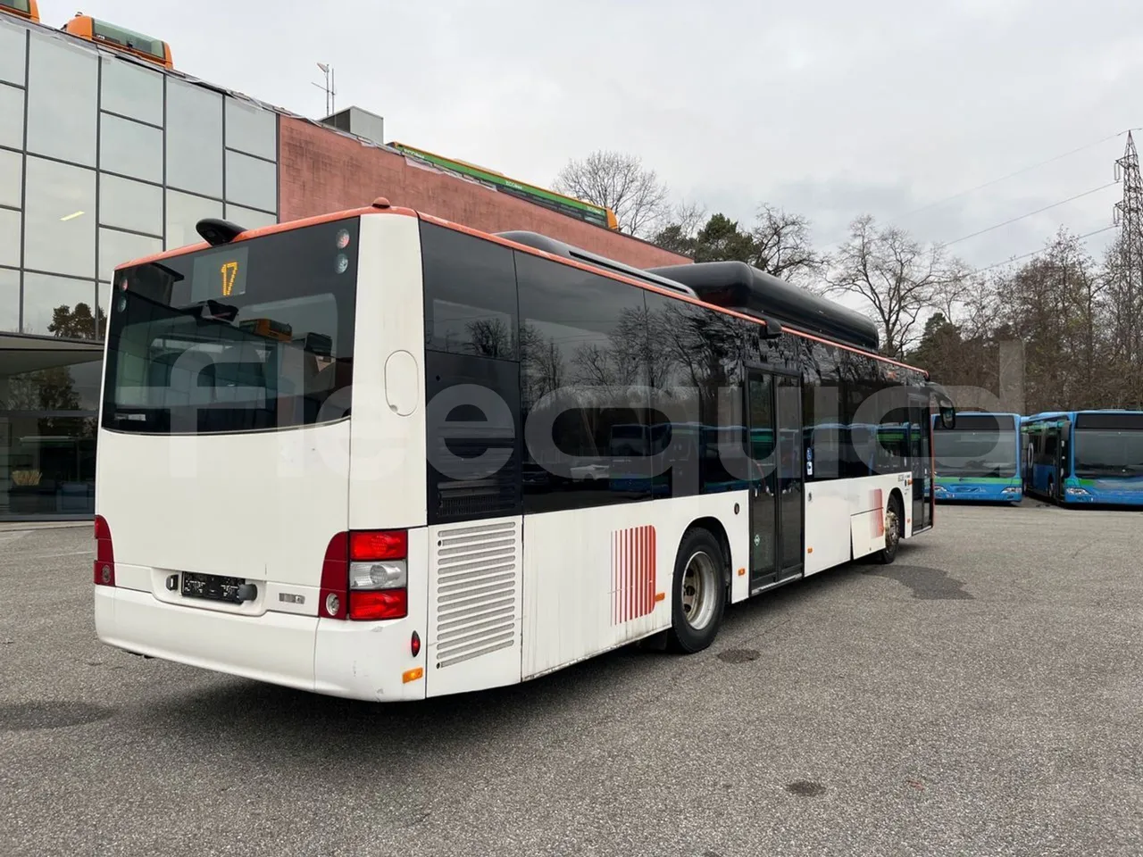 Man Lion's City B.2007.46 - Euro6 - 228kW - 11.980mt - 3/4 right rear doors closed